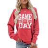 Unisex Fashion Printed Crewneck Sweatshirt, Long Sleeve Casual Pullover for Fall, Winter and Everyday Wear