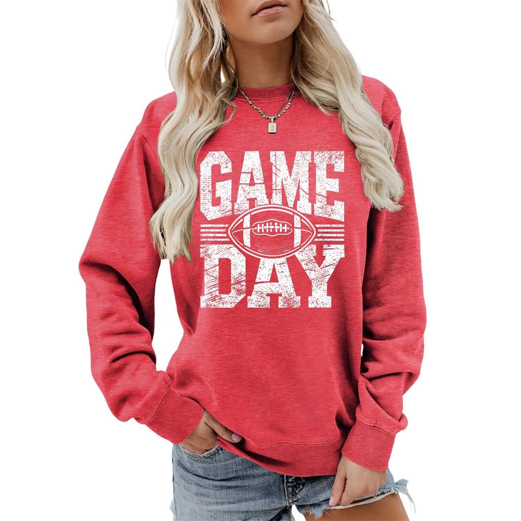 Unisex Fashion Printed Crewneck Sweatshirt, Long Sleeve Casual Pullover for Fall, Winter and Everyday Wear