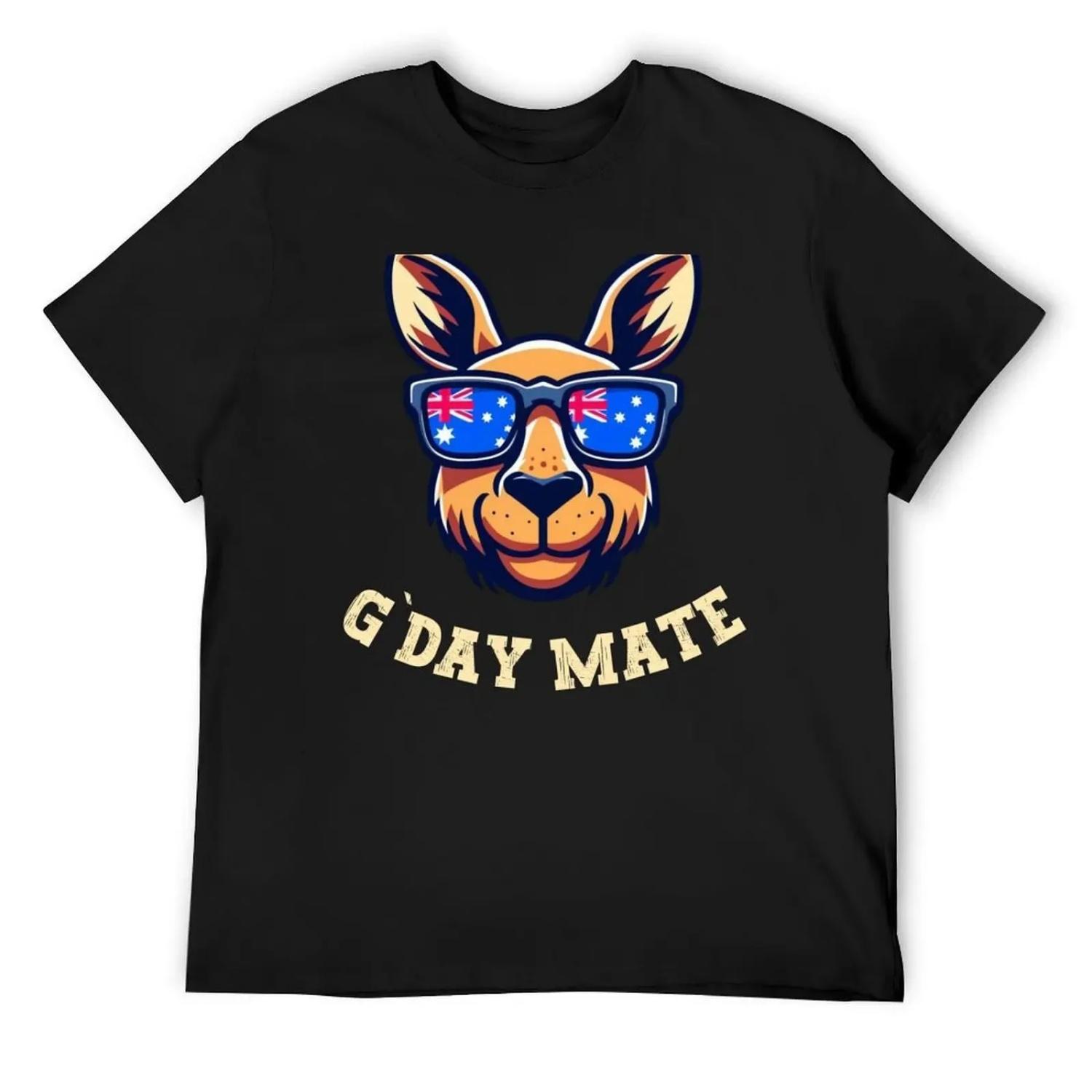 g`day mate gday mate T-Shirt plus size clothes customs design your own cotton man t-shirts mens designer clothes S