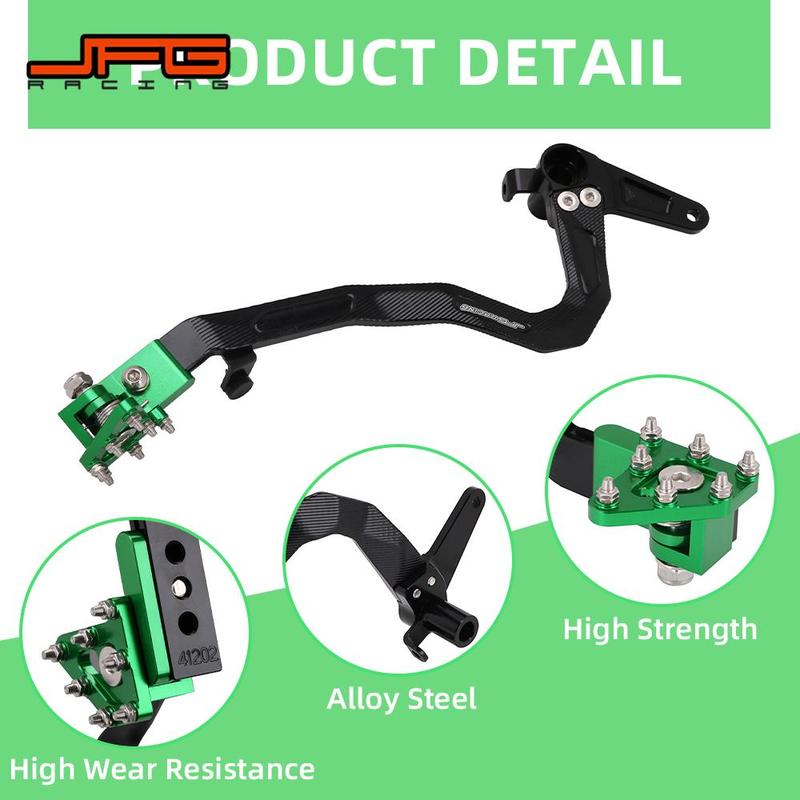 Motorcycle CNC Rear Foot Brake Lever Pedal For Kawasaki KLX110 KLX 110 2010-