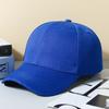 Color Baseball Solid Cap Breathable Headwear Peaked Caps Sunscreen Hat Gift