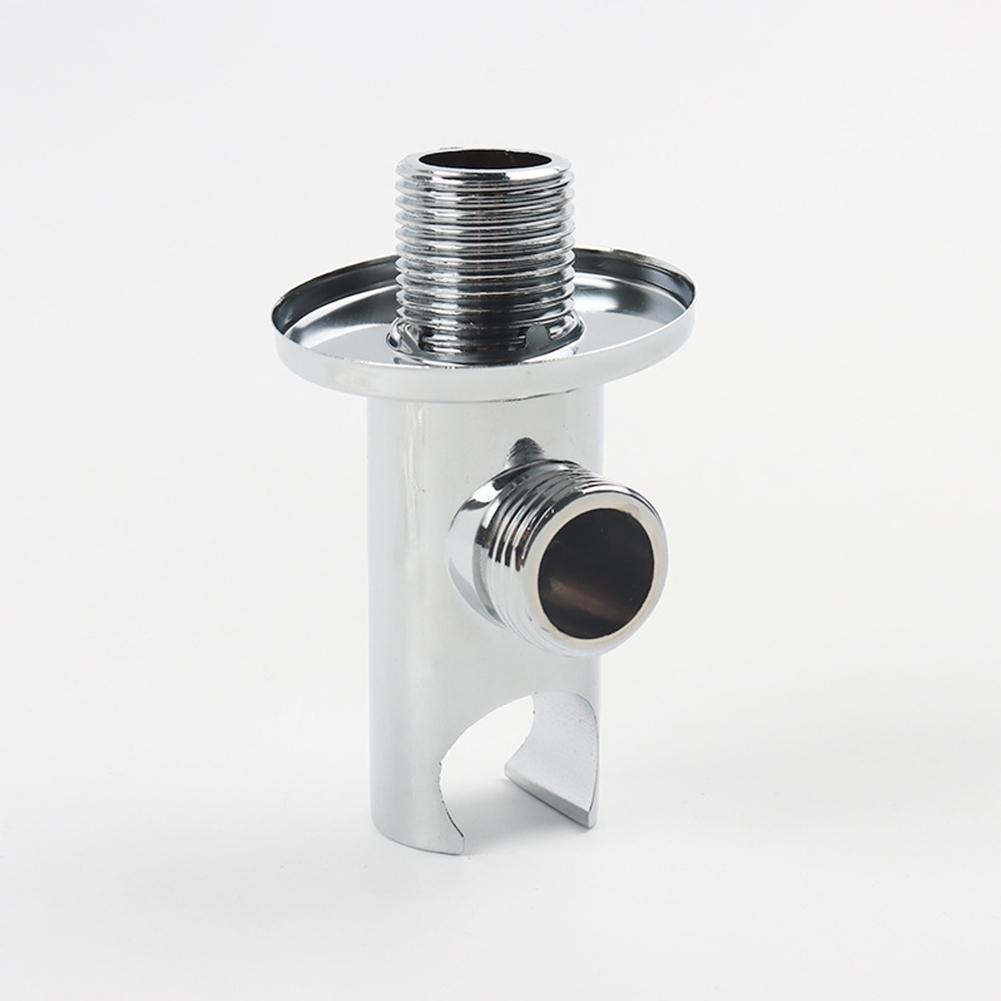 Wall Mounted Outlet Elbow Shower Hose Connector Head Holder Bracket Holder