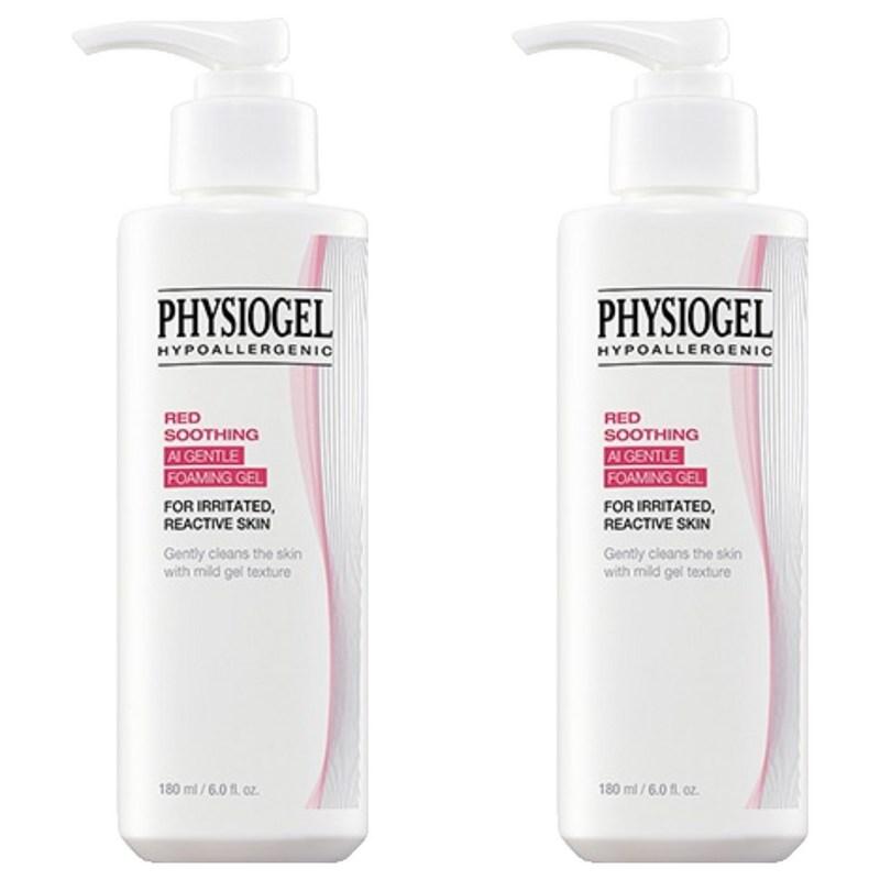 Physiogel Red Soothing AI Gentle Foaming Cleansing Gel, 180ml, 2 pcs