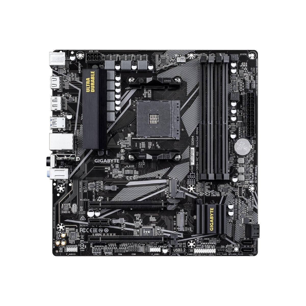 Joom Gigabyte Schwarz B550m Ds3h Ac R2 Mainboard Am4 Micro-Atx - Bild 9
