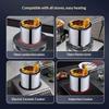 Deep Frying Pot Kitchen Fryer With Strainer Stainless Steel Tempura Fryer Pan Fry Pot Chicken Fried Chicken Cooking Tools