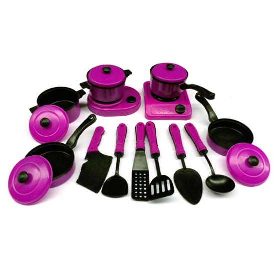 13Pcs/Set Simulation Kitchen Cooking Utensils Tableware Tools Children Kids Toy