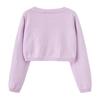 Pure Cotton A-type Sunflower Children's Shawl Summer Air-conditioning Shirt Girls Knitted Cardigan Jacket