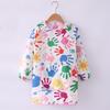 Kids' Waterproof Long-Sleeve Art Smock with Custom Logo