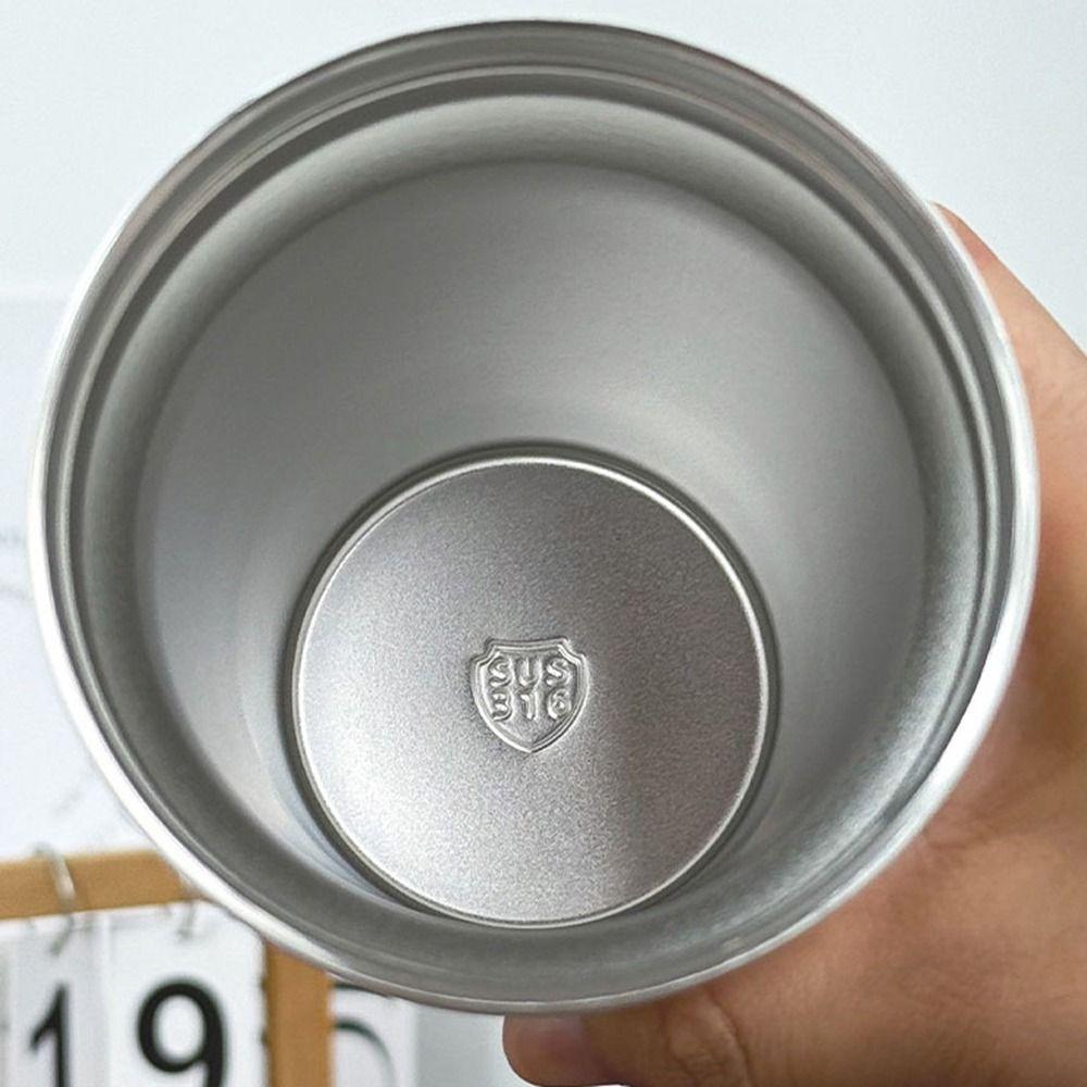 Vacuum Insulated Cup 600ml Coffee Cup Practical Coffee Thermal Mug Travel
