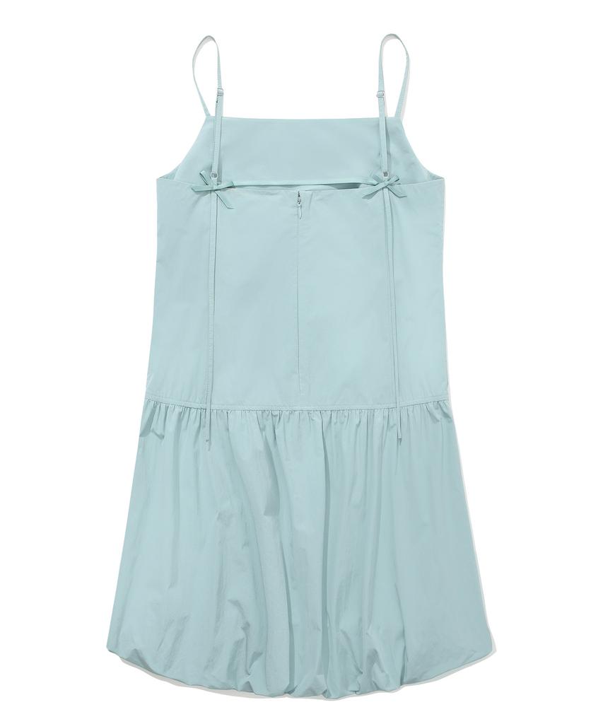 Covernat Woman Balloon Mini Dress Mint