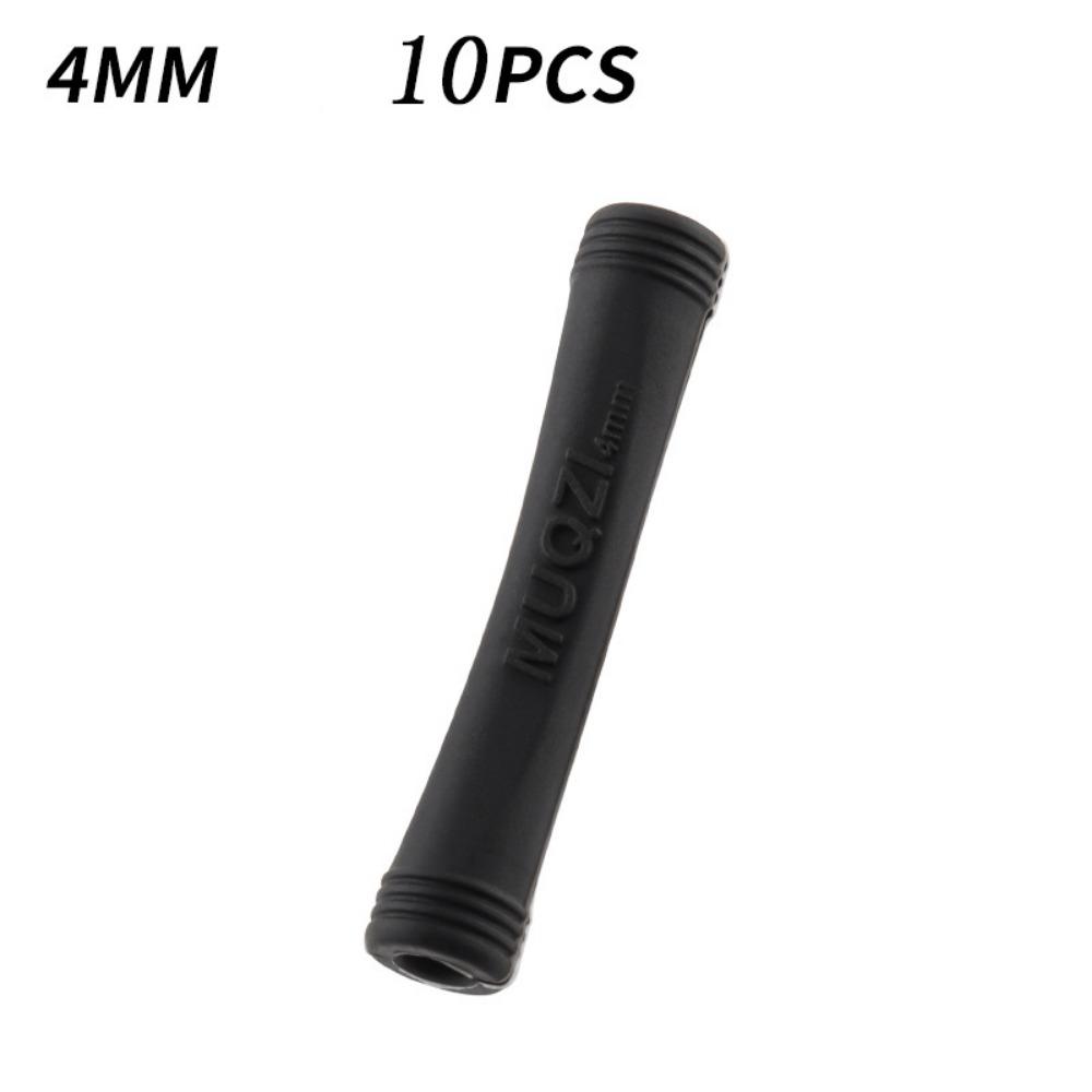 10pcs Wrap Guard Tubes Bike Cable Protectors Protective Sleeve Paintrubber Shift Brake Rubber Pipe Protector Cover Anti-friction