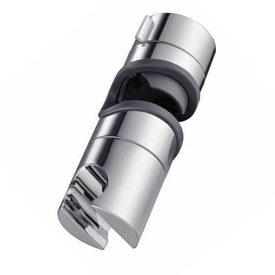 Adjustable 18-25mm Shower Head Holder Shower Holder Clamp Showerhead Rail Slide Bracket 360° Rotation Bathroom Accessories