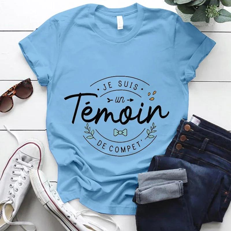 Französischer Schriftzug Team Bräutigam Print T-Shirt Junggesellinnenabschied Hen Party T-Shirt Herren T-Shirts Hochzeit Trauzeuge Kleidung T-Shirts Trauzeugen Oberteile