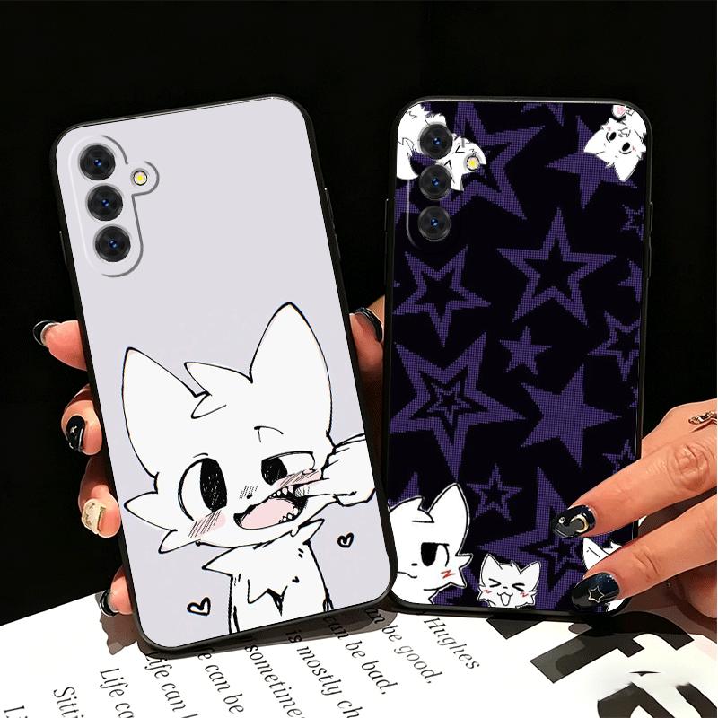 Cute B-Boykisser Catoon Soft Phone Case for Samsung A17 A37 A57 A16 A26 A36 A56 A15 A25 A35 A55 A14 A24 A34 A54 A13 A23 A33 A53