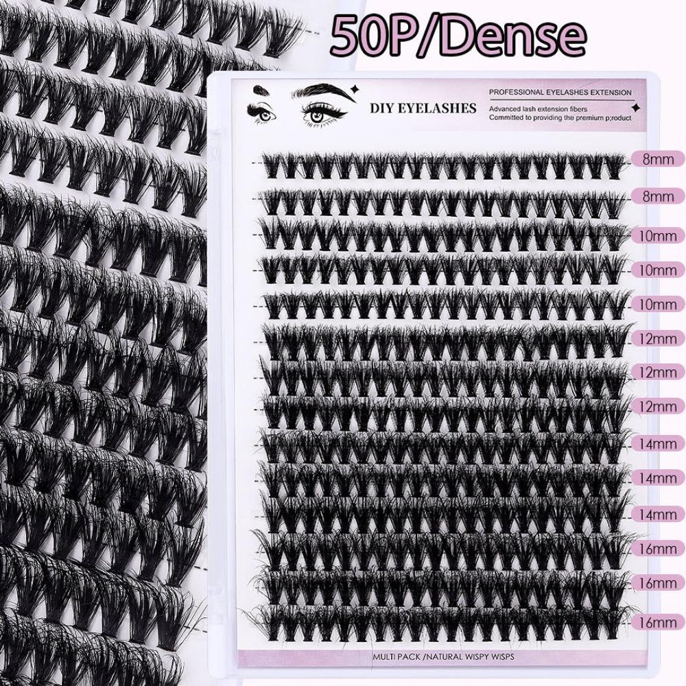 280Clusters Volume Dense Lash Clusters Wispy Eyelash Extension False Eyelash Clusters  Makeup