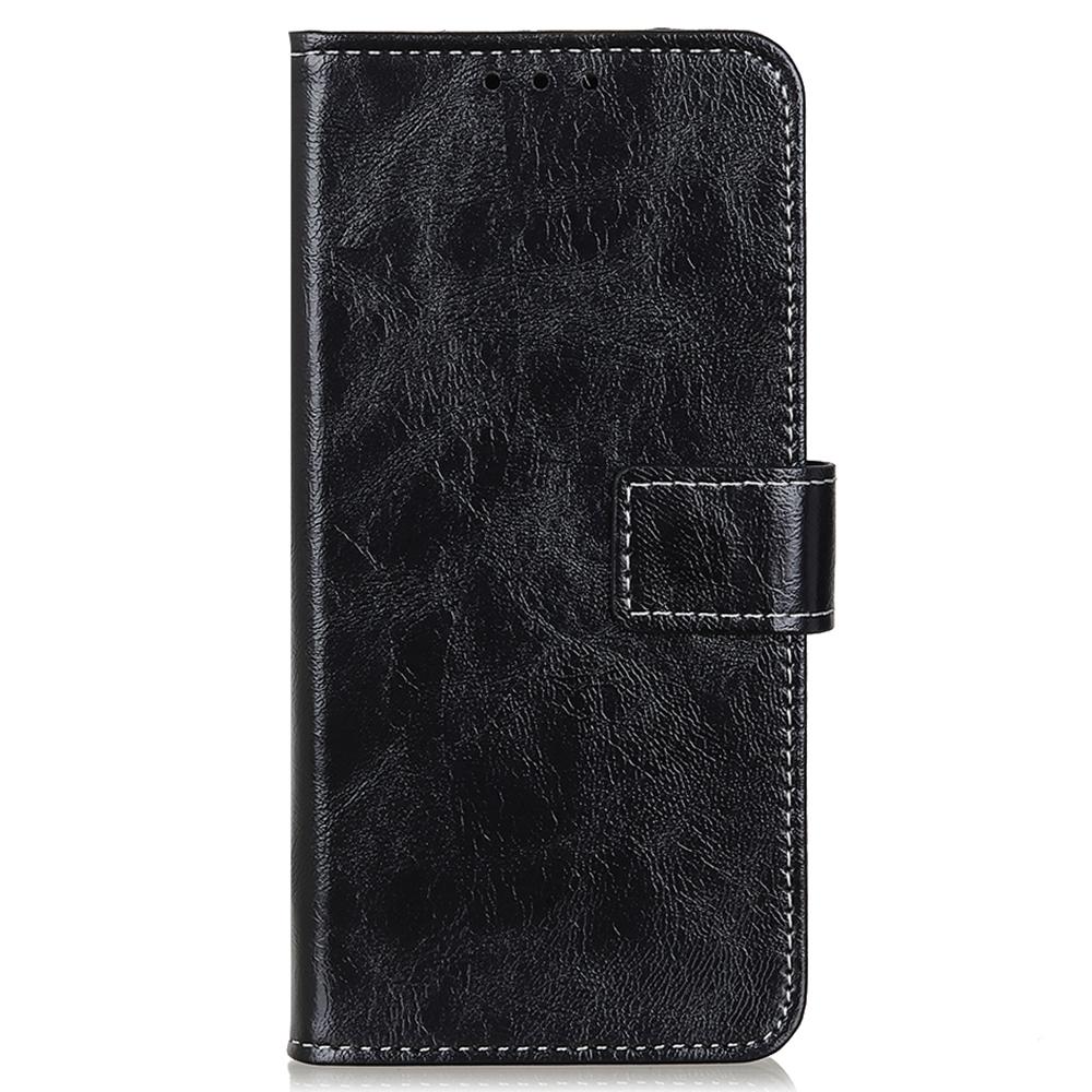 For Samsung Galaxy XCover7 Pro Case Wallet Leather Phone Cover Crazy Horse Texture