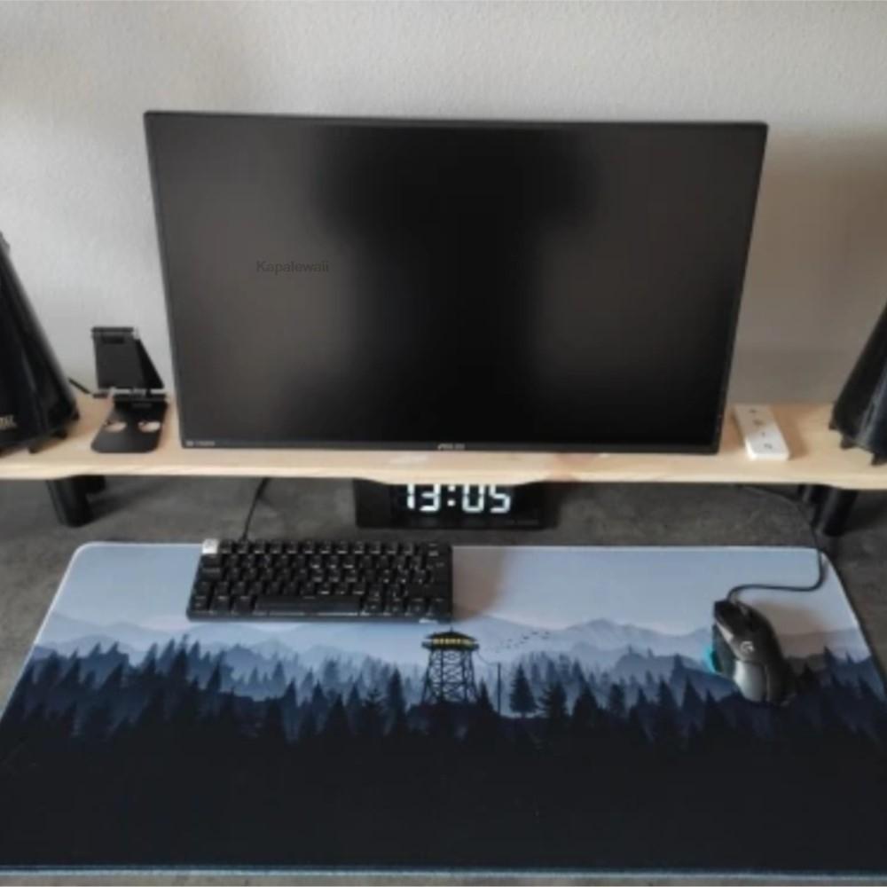 Waldlandschaft Matte Mauspads Gamer Büro Matte Mauspad Gaming Zubehör Schreibtischmatte Kunst Tastaturmatten 900x400 Mauspads Firma