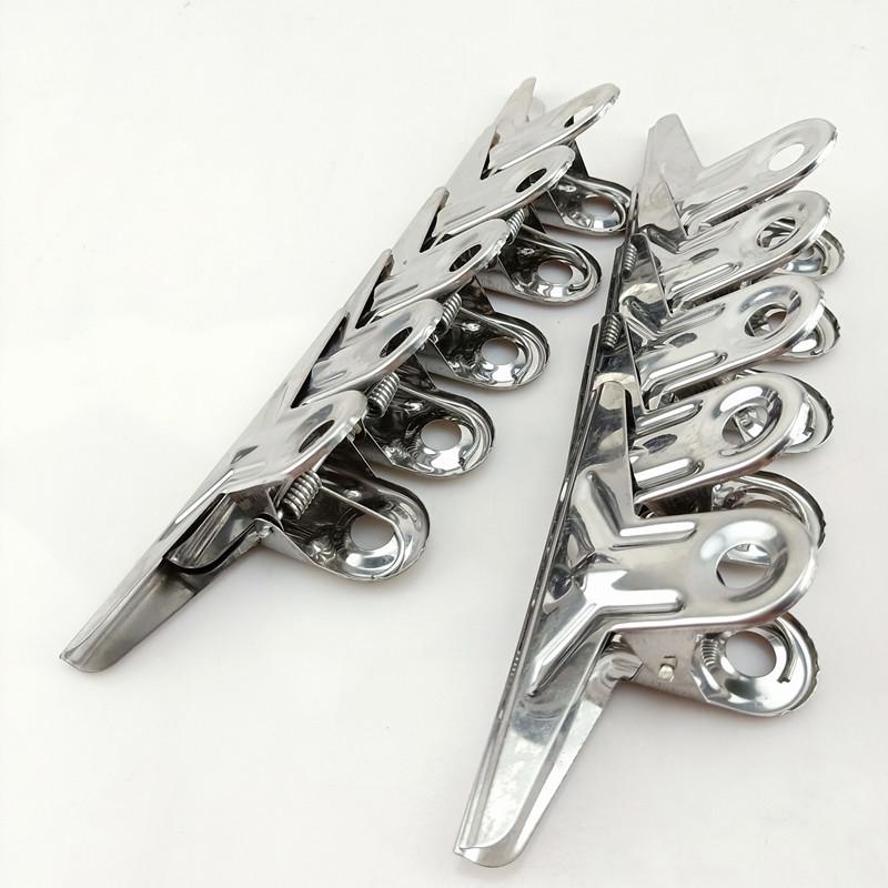 Stainless Steel Bill Clip for Office: Available In Extra Large, Large, Medium, Small Sizes for Finance, Iron Receipts, and Stationery Supplies.
