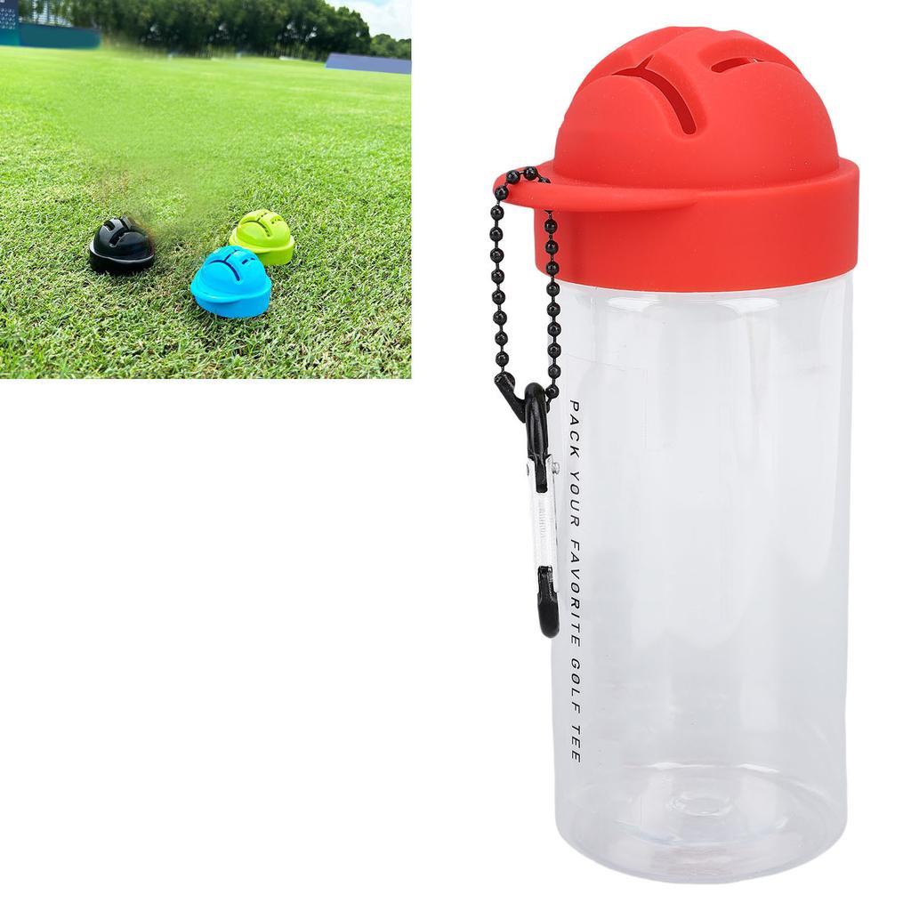 Tees with Storage Bottle Marking Pen Plastic Portable Petal Type Tee Accessory