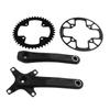 170mm Bike Crank Arm Set 104BCD with 42T Narrow Wide Chainring 40‑42T Guard Disc for Road Mountain Bike