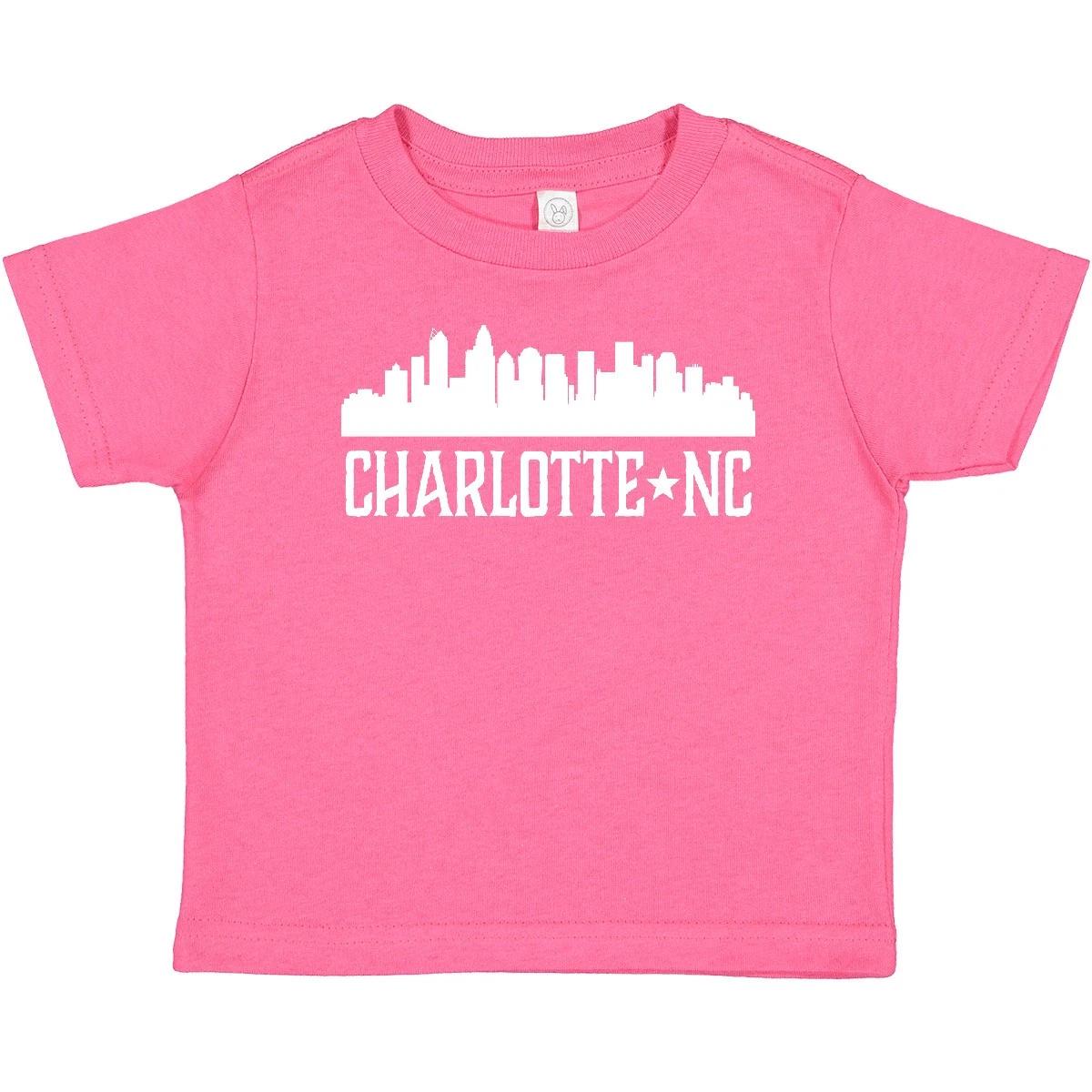 Inktastic Charlotte North Carolina Skyline NC City Baby T-Shirt Cities Travel 140