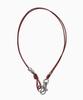 Holidayvisitor Refined Leather Necklace