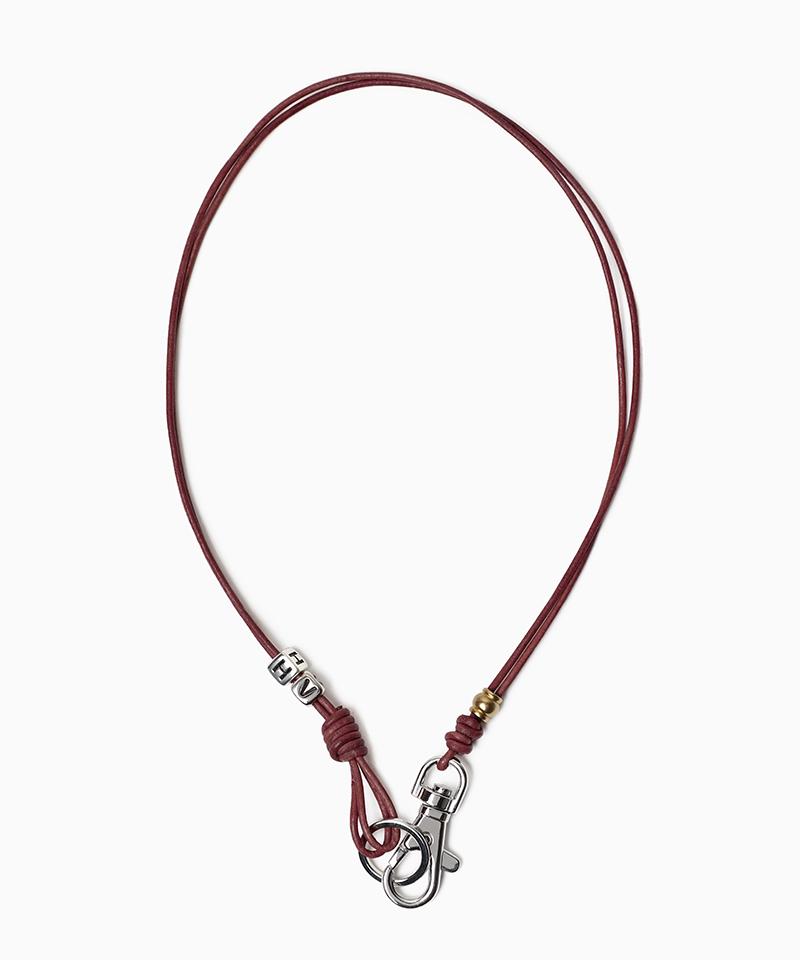 Holidayvisitor Refined Leather Necklace