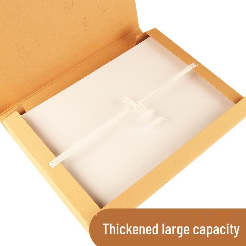 Säurefreie Kraftpapier Archivbox für A4-Dateien