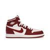 Air 1 Retro High OG PS Artisanal Red Dětské tenisky Bílá Týmově červená FD1412-160