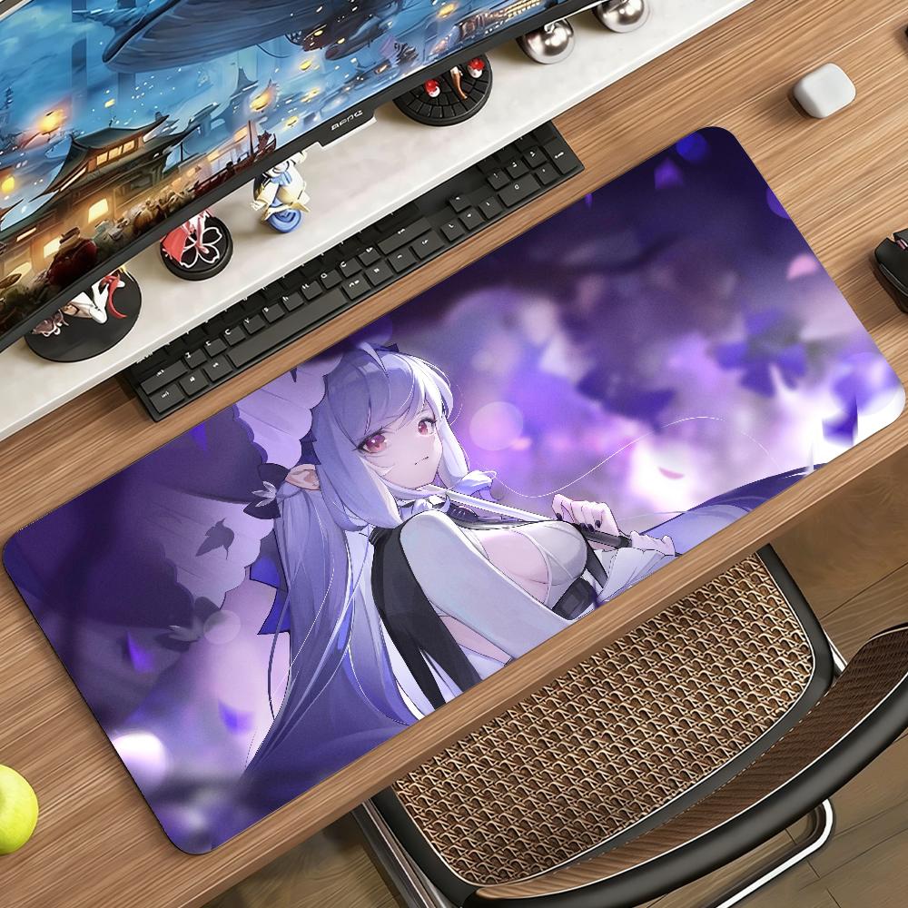 Game ZZZ Vivian Mouse Pad Non-slip Rubber Gamer Balance Computer Mat Decoracion Deskmat Laptop Office Large