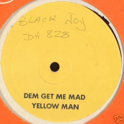 12inch Record YELLOWMAN - Dem Get Me Mad DH828 Black Joy UK Reggae, Ska & Dub Used