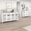 Kitchen Sideboard Multilayer Compartment Locker Mirror Surface Cabinet Door Modern Furniture MDF Bedroom Living Room Floor Cabinet Household Supplies