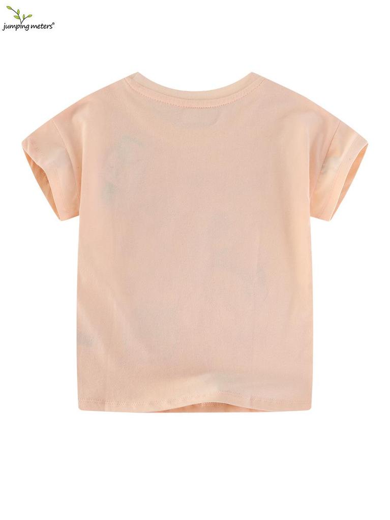 2026 Spring Summer Girls' Short Sleeve Knit T-shirt