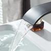 Waterfall Stainless Steel Wash Basin Faucet With Hot and Cold Water Pipe Toilet Wash Basin Bathroom Kitchen Home