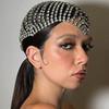 Glitter Shiny Headpiece Cap Bling Crystal Head Chain Multi-Layer Rhinestone Headband  Performance