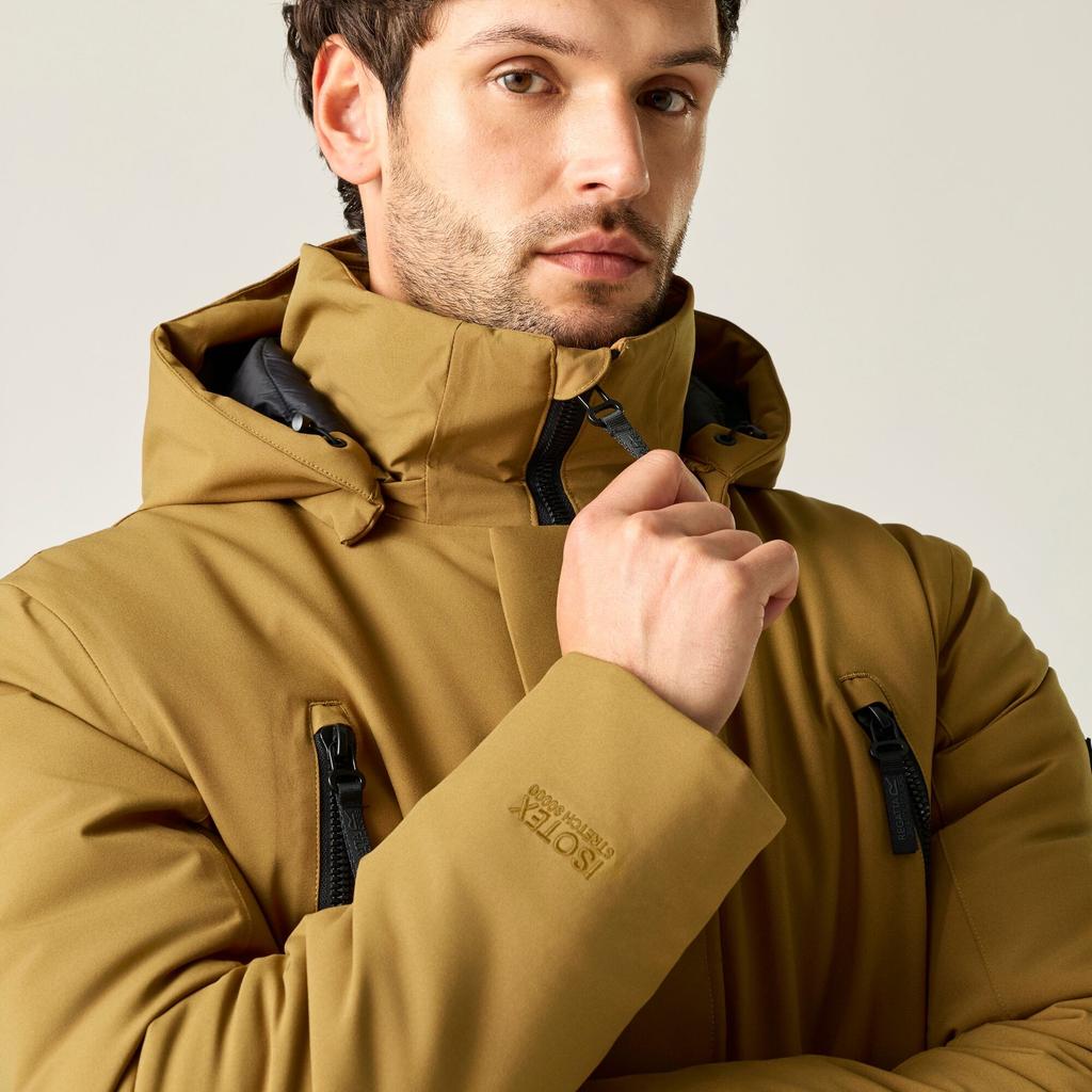 Regatta Mens Marron Waterproof Insulated Jacket