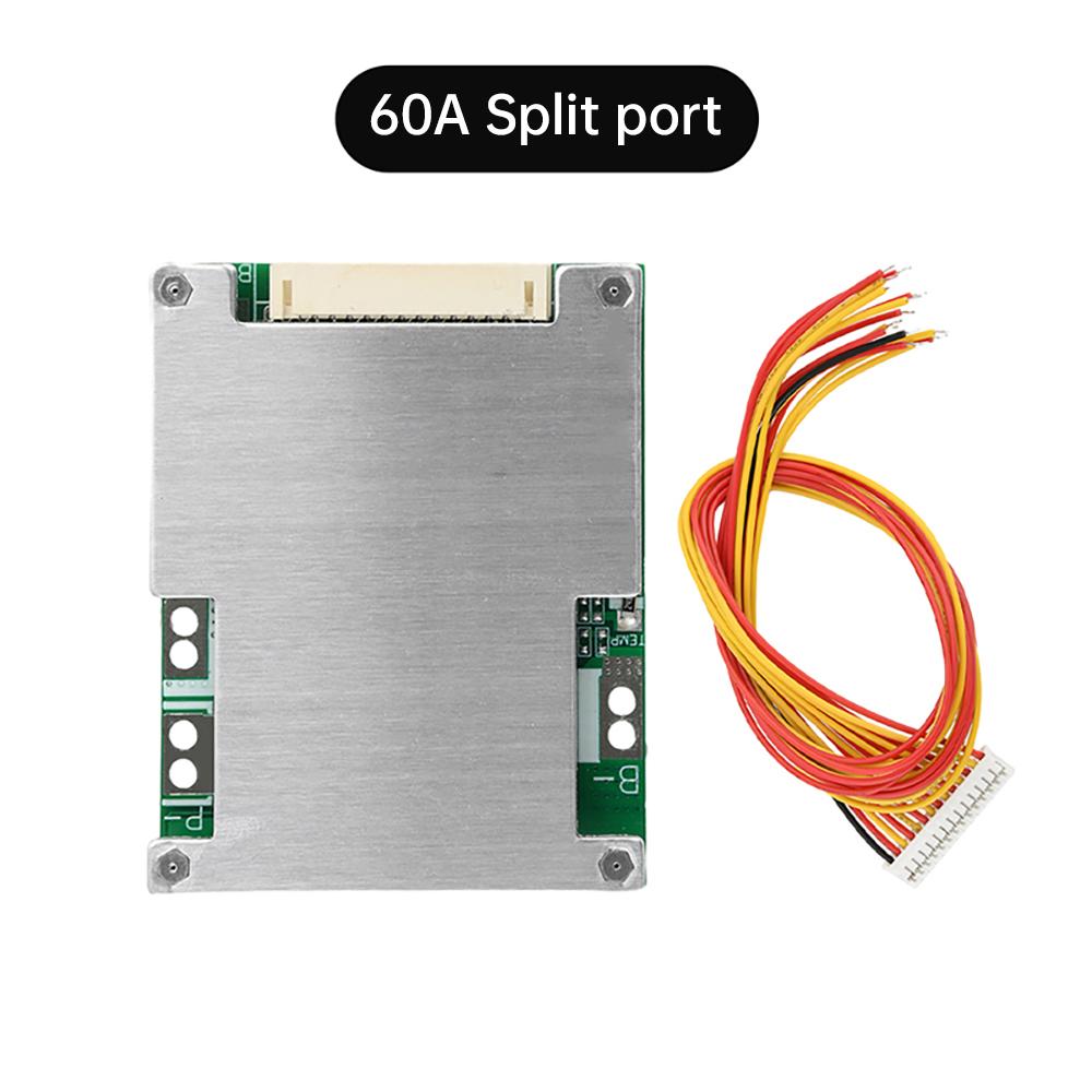 10S 36V/13S 48V BMS Gleicher Anschluss/Getrennter Anschluss Ausgeglichenes Lithium-Batterieschutzmodul Elektrofahrzeug-Batterieschutzplatine