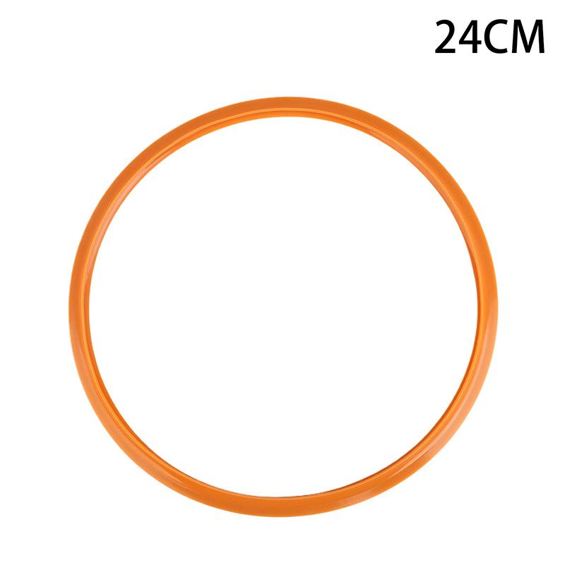 Silicone Rubber Gasket Sealing Ring High Temperature Resistant For Aluminum Pressure Cooker 18/20/22/24/26/28/30/32/34/36Cm