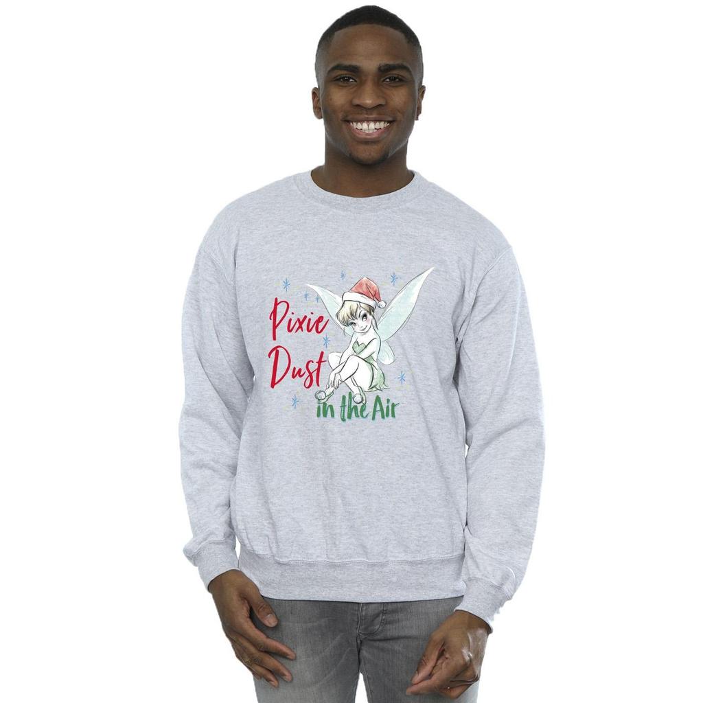 Disney Mens Tinker Bell Pixie Dust Sweatshirt