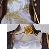 Honkai Star Rail Himeko Cosplay Costume Elegant Evening Party Dress Shoes Wig Anime Chinese Style Halloween Costume For Women