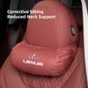 QDDY3 Luxury Suede Car Interior Seat Headrest Support  Lumbar Pillow For Lexus F SPORT LBX NX RX 350h 450h ES UX 300e GS GX IS LS LX