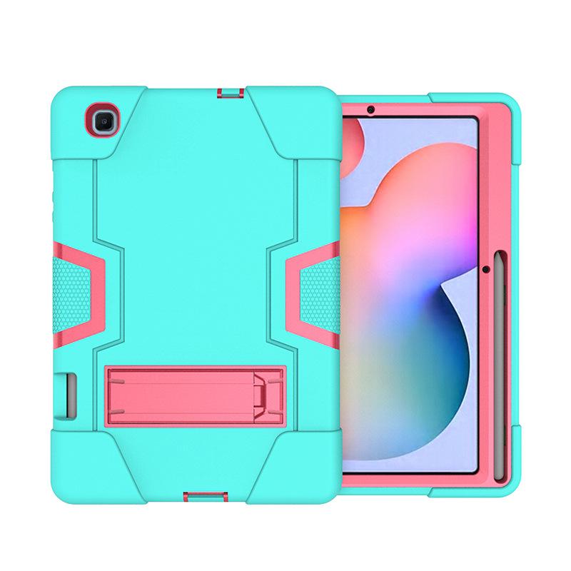 

Recommended protective case for Samsung Tab S6 Lite 10.4 P610/P615 tablet With Pen Slot червоний колір чорний