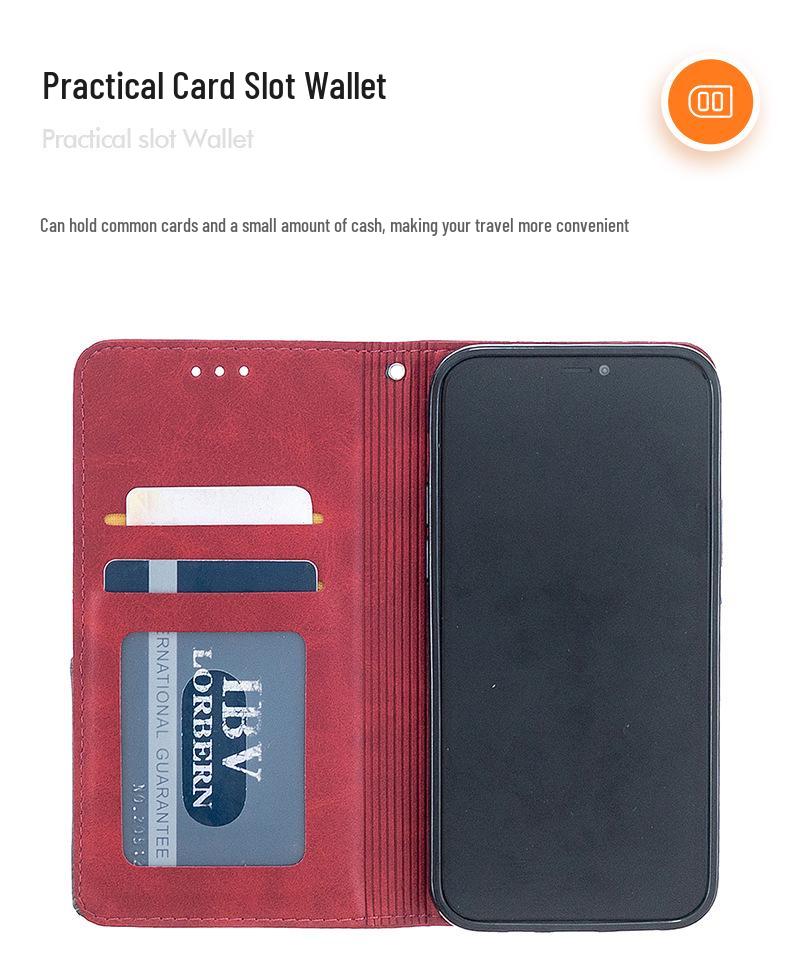 Apple 16 Diamantový Vzor Kožené Pouzdro pro iPhone 15/16 Pro - Ochranný Kryt s Texturou Hovězí Kůže