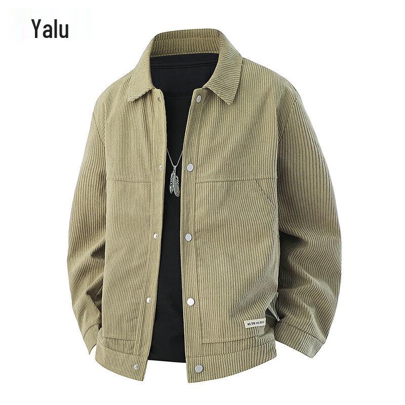 

Yalu Men s Corduroy Workwear Jacket 5XL