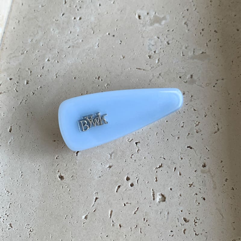 

byweekend Triangle hair pin_baby blue baby blue