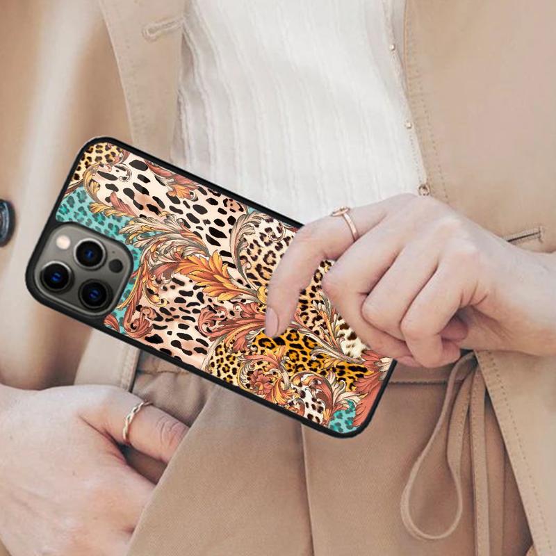 Classic Leopard Tiger Magnetic Phone Case For APPLE iPhone 17 Air 16 14 13 12 Pro Max 15 Plus Wireless Charge With MagSafe Cover
