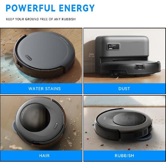 3400mAh Vacuum Battery Replacement for Eufy Omni C20 & C10 Robot Vacuum Cleaner C0914G with Tools