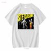 GROUP Stetsasonic HIPHOP Short Slevee Black T Shirt long or sleeves vintage Washed Top For Everyday Wear Versatile Stylish Soft