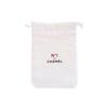 Used Numro En De CHANEL Novelty Drawstring Pouch Red Camellia N1 DE CHANEL BEAUTE [New]