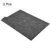 2Pcs Simple A4 Big Capacity Document Bag Felt File Bag Business Briefcase File Folder Filing Products Storage Pouch Organizer